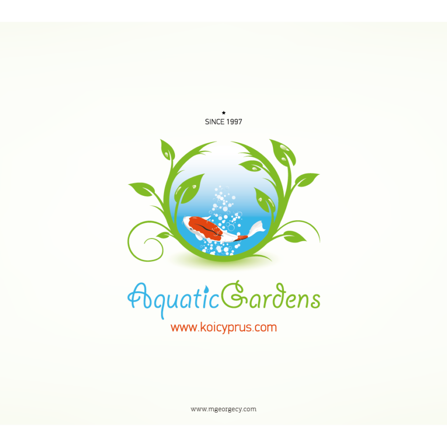 Aquatic Gardens Logo design